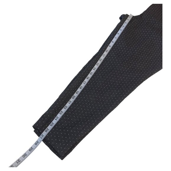 LOFT Plus Women Marisa Skinny Pants SZ 16 Gray Dotted Pattern Stretchy  Slim Fit - Picture 7 of 14